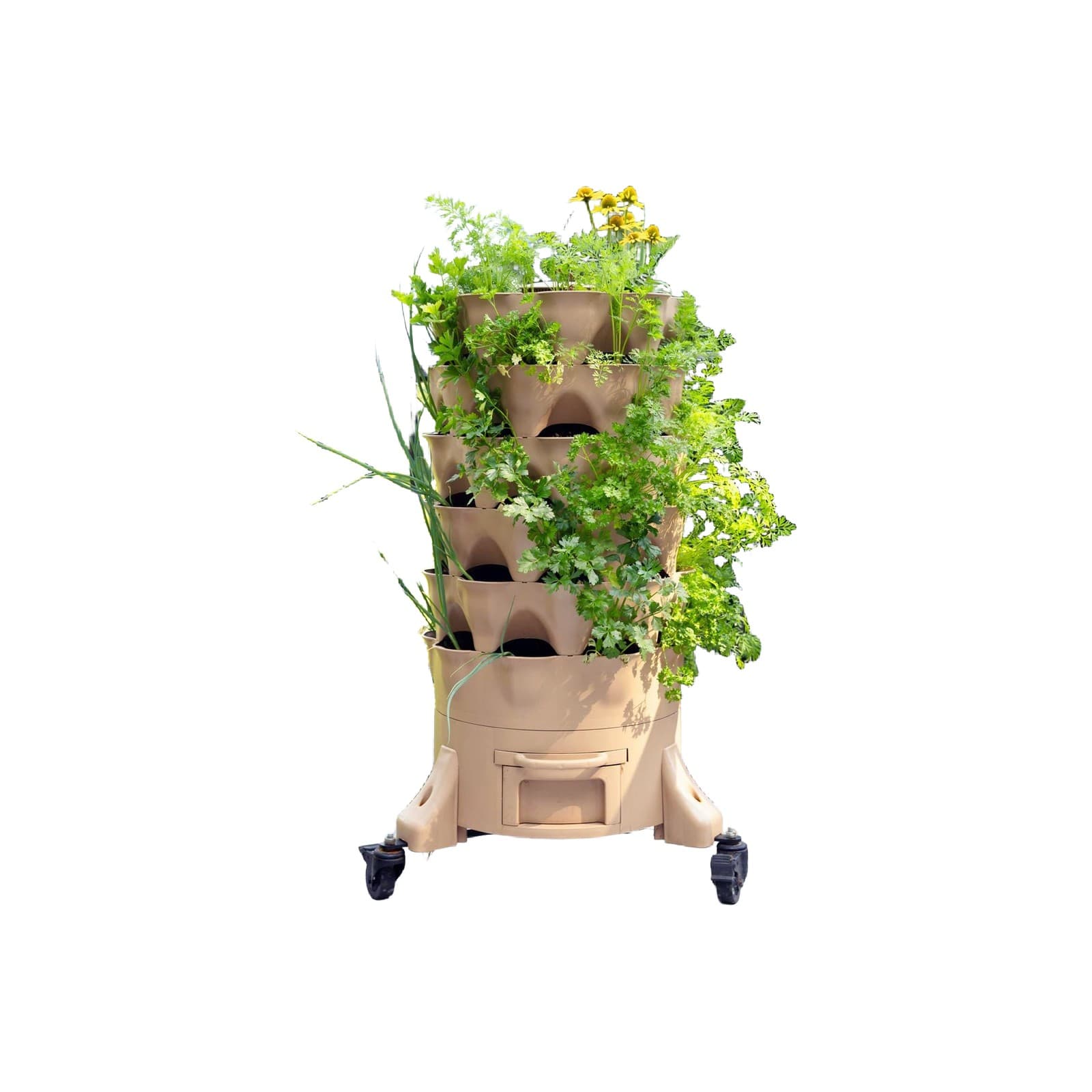 Balcony Combo Starter (Stand + Grow Bags + Spikes) — product photo 1