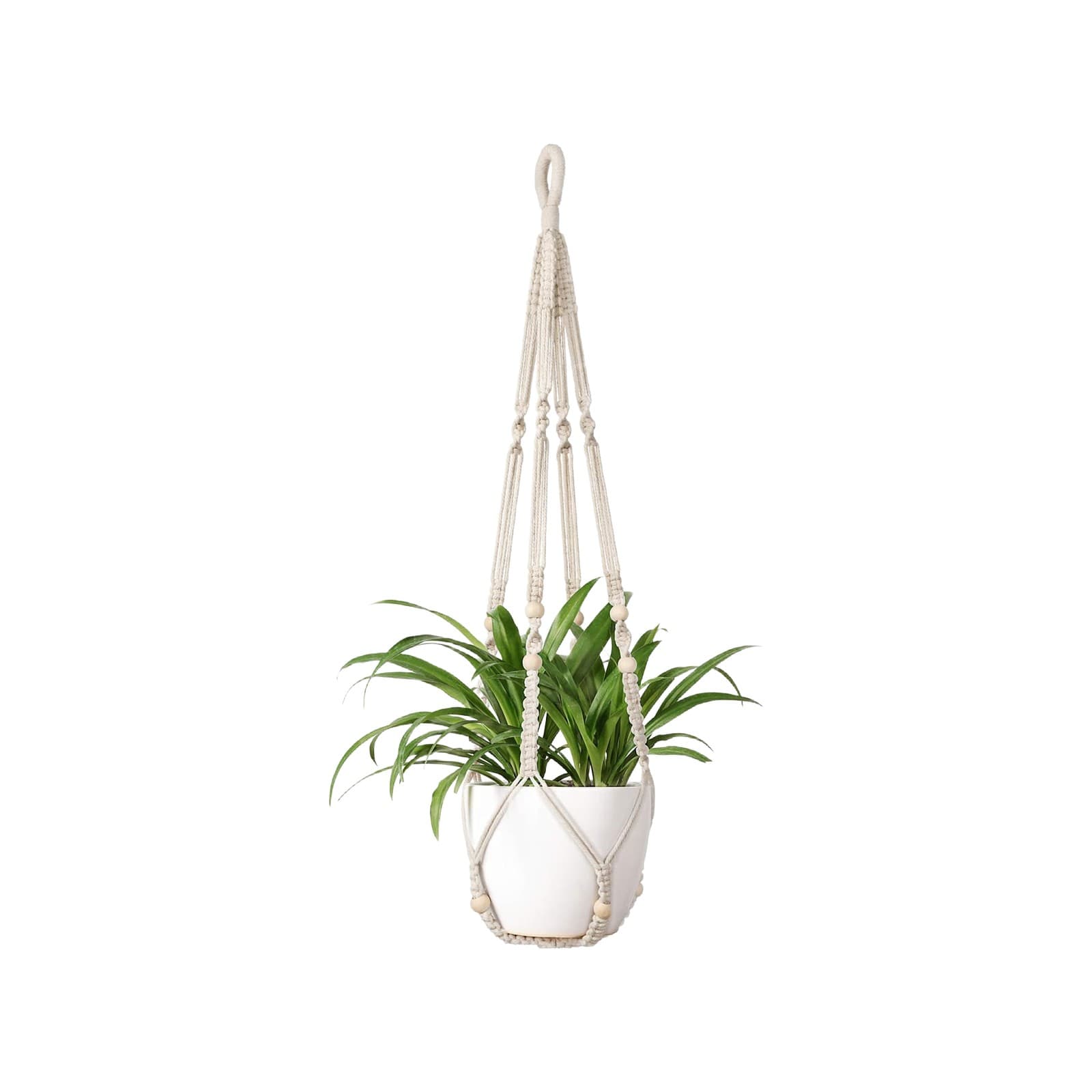 Boho Macrame Plant Hanger Set (3-Pack) — product photo 1