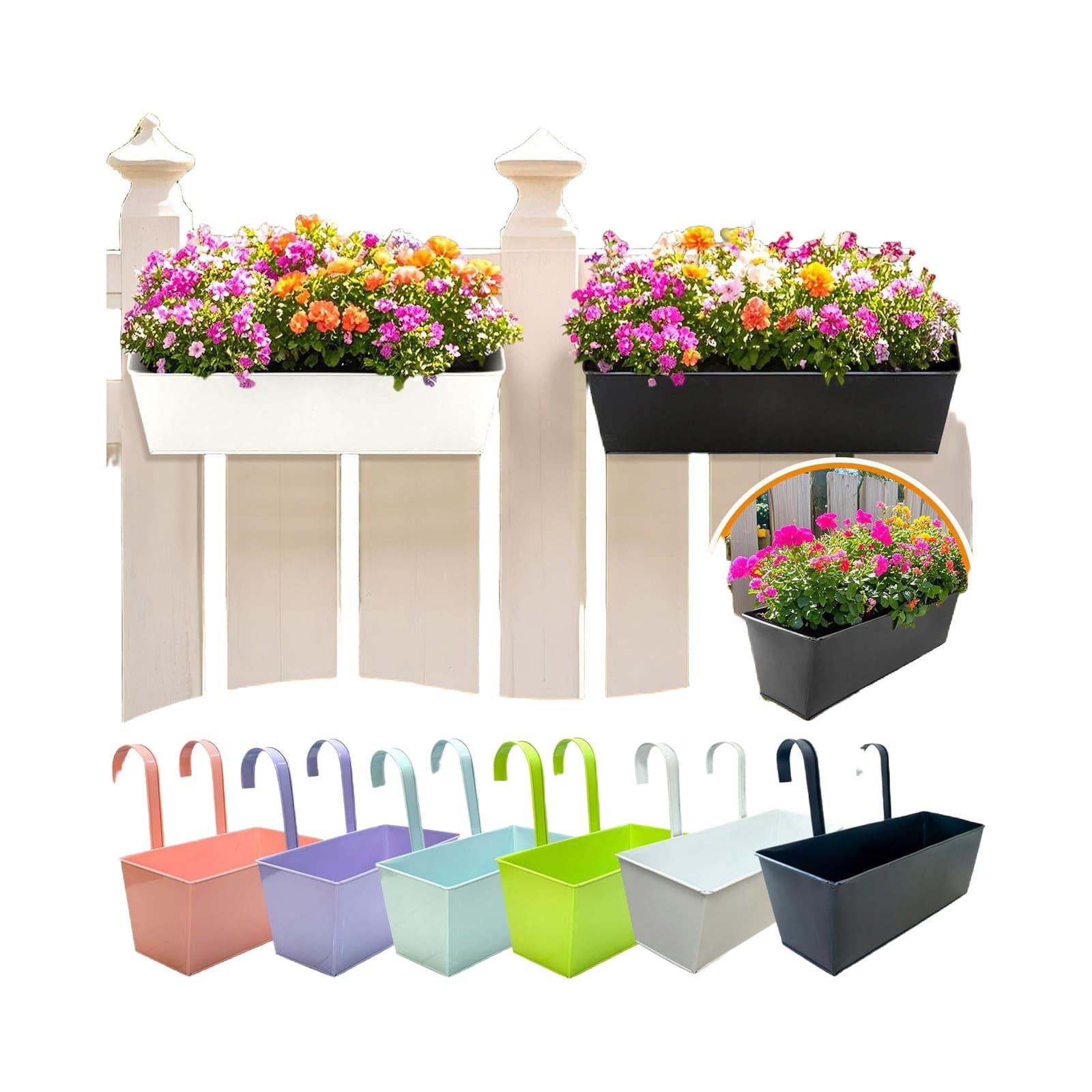 Balcony Railing Planter